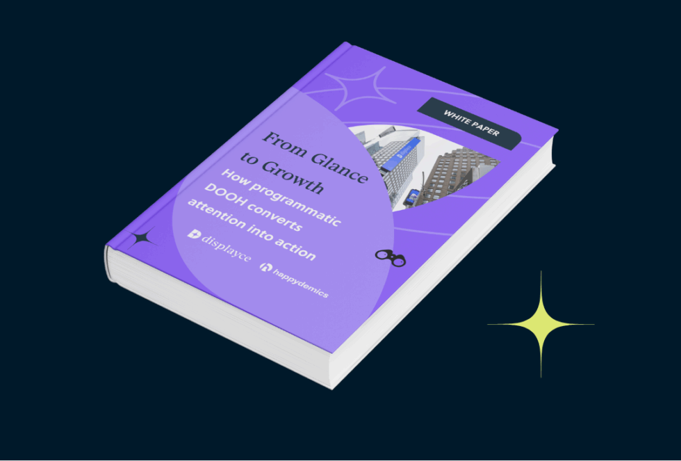 ebook sur l'attention du DOOH
