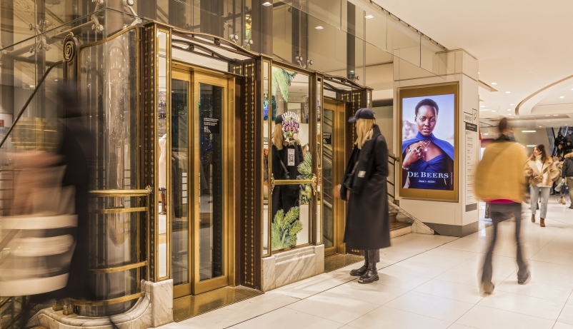 Galeries Lafayette - DOOH - Paris